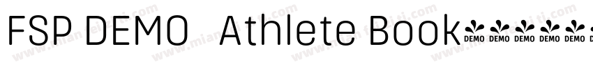 FSP DEMO   Athlete Book字体转换